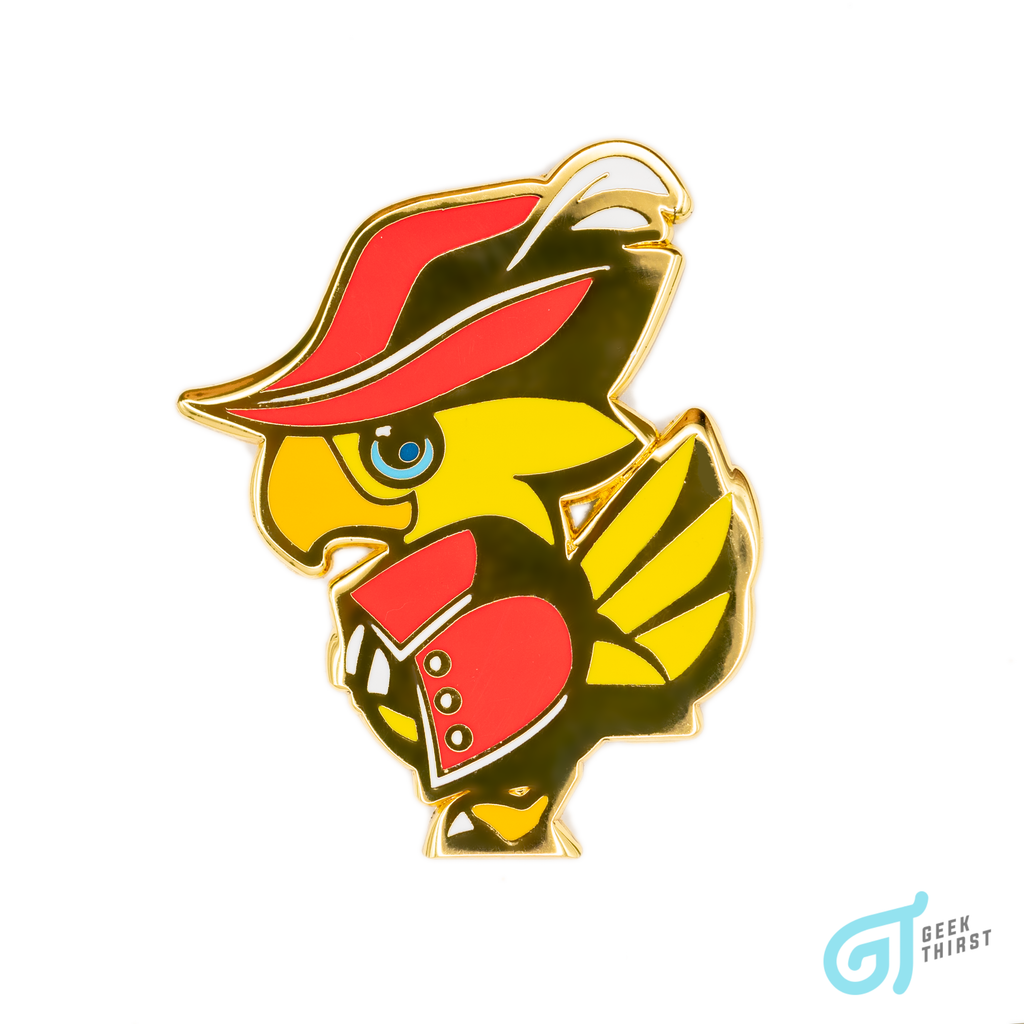 Final Friends - Redmage Chocobo Pin